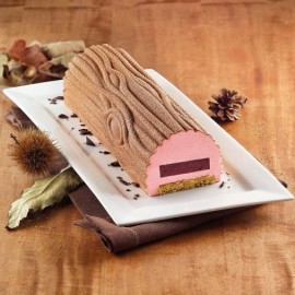 Силиконова форма "Kit Bûche Wood"