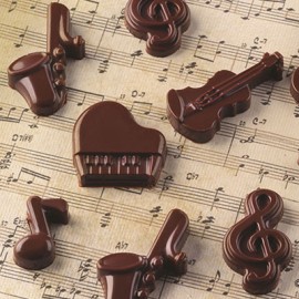 Силиконова форма "Шоколадова мелодия"