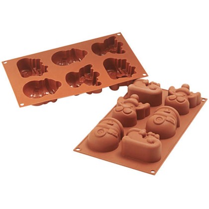 Силиконова форма коледни - SF137