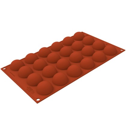 Силиконова форма полусфера Ø 3.5см. - SF535