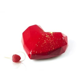 Силиконова форма Сърце "Amore Origami"