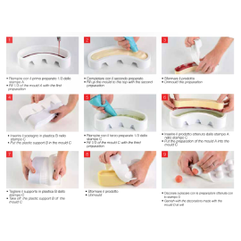 Силиконова форма "Stella del Circo"