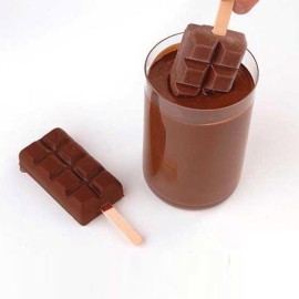 Силиконова форма за сладолед "SET GEL02 - Шоко"