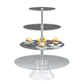 Поликарбонатна стойка "Акрил" - 4 етажа