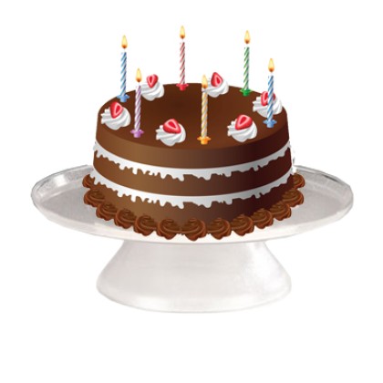 Поликарбонатна поставка за торта Ø30