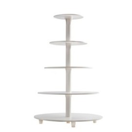 Пластмасова стойка на 5 етажа