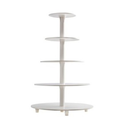 Пластмасова стойка на 5 етажа