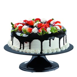 Въртяща поставка за торта Ø32 - Черна