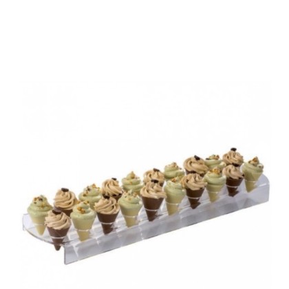 Поставка за фунийки за сладолед - 20 гнезда