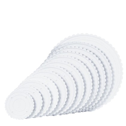 Кръгъл етаж - къдрав - Ø25см