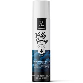 Спрей кадифе на основата на какаово масло - Светло Син