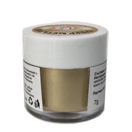 Перлена боя прах - Злато  7гр декоративна