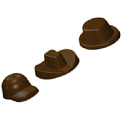 Термоформована форма "Шапки - 3 вида"