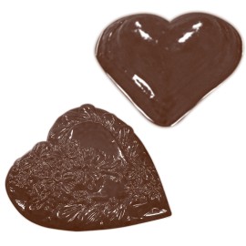 Термоформована форма "Сърце с букет"