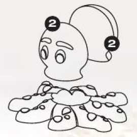 3D Термоформована форма "Октопод"