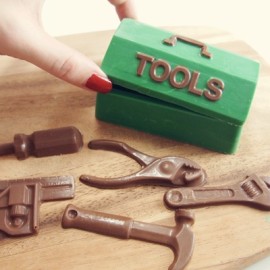 Термоформована форма "Работни инструменти с кутия"