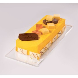 Термоформована форма "Плочка с надпис Честит Рожден Ден"