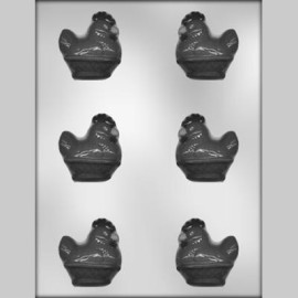 Термоформована форма "Триизмерна кокошка"