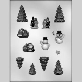 Термоформована форма "Коледно село"