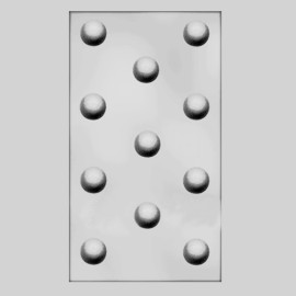 Термоформована форма "Гладка пралина"