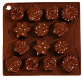 Силиконова форма "Цветя"