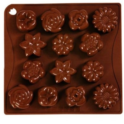 Силиконова форма "Цветя"