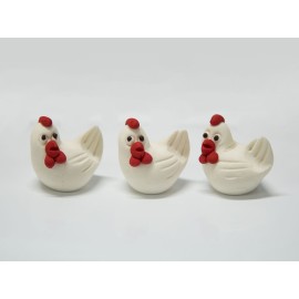 Захарна фигурка "Кокошка" - 1 брой