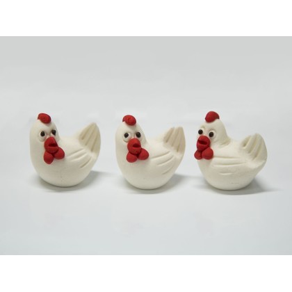 Захарна фигурка "Кокошка" - 1 брой