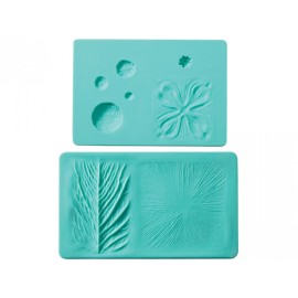 Силиконов калъп за листа и цветя