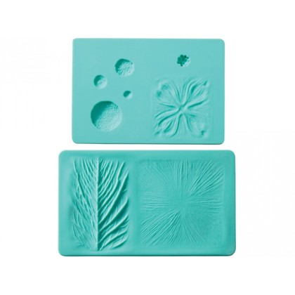 Силиконов калъп за листа и цветя