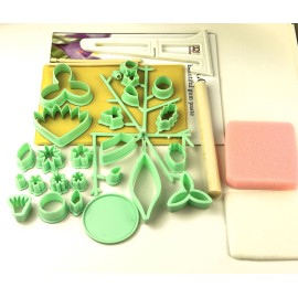 Комплект за цветя 32 инструмента с Книга