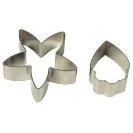 Комплект метални кутери за изрязване на Орхидея 2 елемента