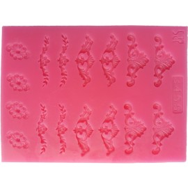 Силиконов калъп за 16 Орнамента