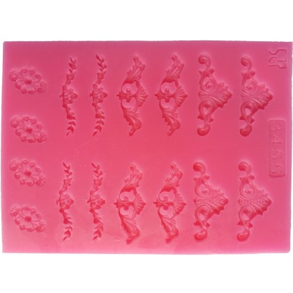 Силиконов калъп за 16 Орнамента