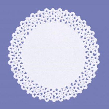 Дантелени салфетки ф12см