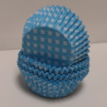 Капсули - сини на квадрати Ø52 h30