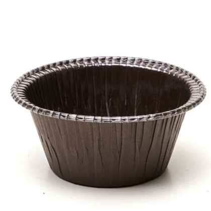 Капсули за мъфин кафяви - самоподържащи Ø49 h38мм  - 200бр