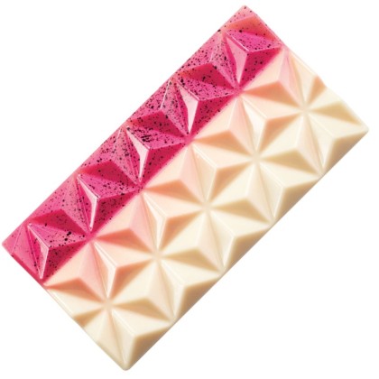 Поликарбонатна форма бонбон "Пирамида Трио"