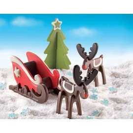 Силиконова форма Коледа - HSH 05