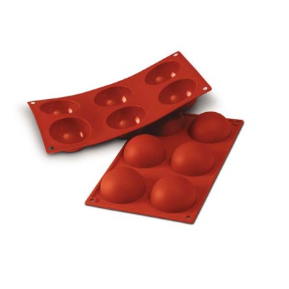 Силиконова форма полусфера Ø 6см. - SF003