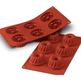 Силиконова форма мини гугелхоф - SF058