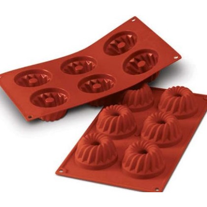 Силиконова форма мини гугелхоф - SF058