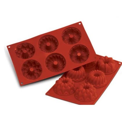 Силиконова форма кексче асорти - SF061