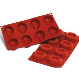 Силиконова форма овал саварина - SF085