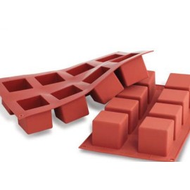 Силиконова форма куб - SF104