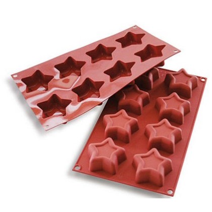 Силиконова форма звезда - SF107
