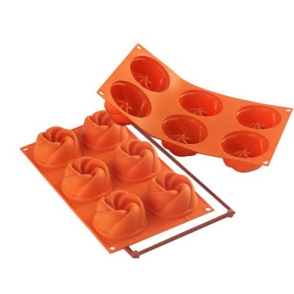 Силиконова форма розетка - SF158