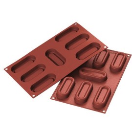 Силиконова форма саварина дълъг - SF160